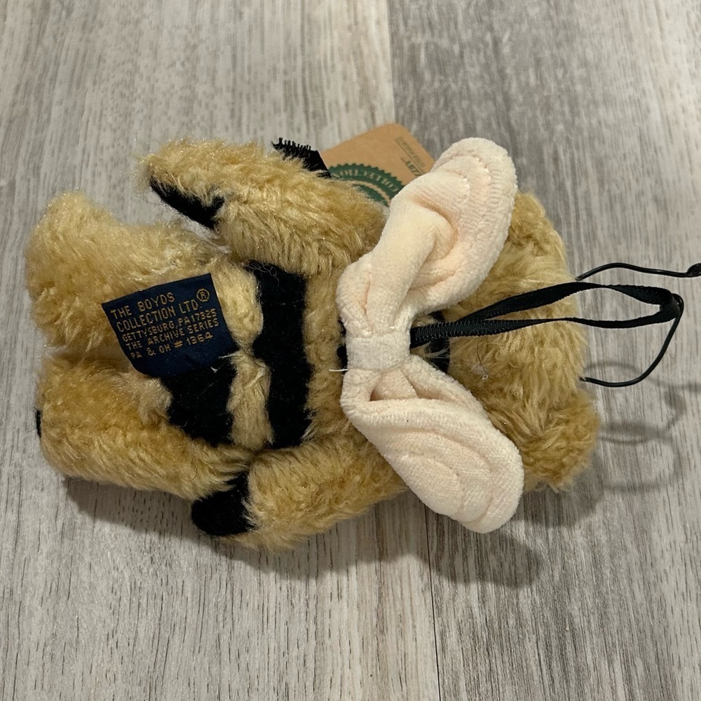 NWT Vintage 90s Boyds Bears "Bibi Buzzby" Jointed 6” Teddy Bumble Bee Costume - Picture 2 of 7